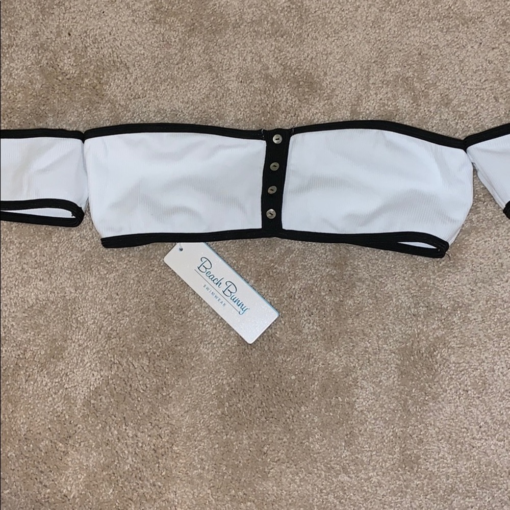 Beach bunny off the shoulder swimsuit top